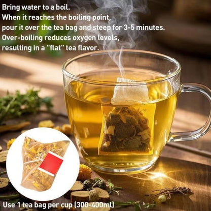 🌿 NESLEMY™Chrysanthemum & Gardenia Herbal Health Tea 🍵 Support Kidney Health & Natural Wellness Boost! 💪