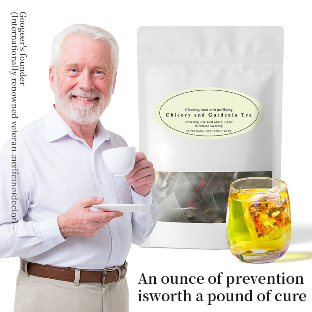 🌿 NESLEMY™Chrysanthemum & Gardenia Herbal Health Tea 🍵 Support Kidney Health & Natural Wellness Boost! 💪