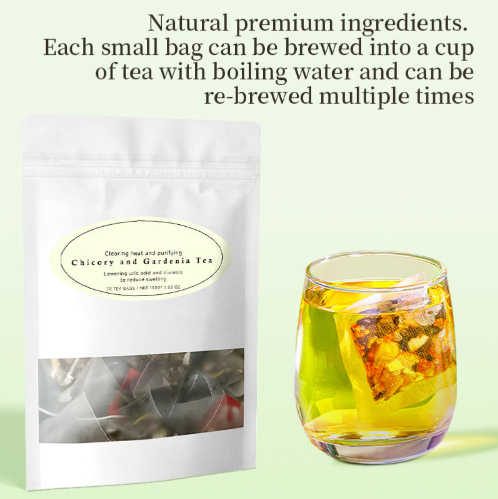 🌿 NESLEMY™Chrysanthemum & Gardenia Herbal Health Tea 🍵 Support Kidney Health & Natural Wellness Boost! 💪